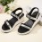 Women Adjustable Strap Sports Comfy Casual Wedge Sandals